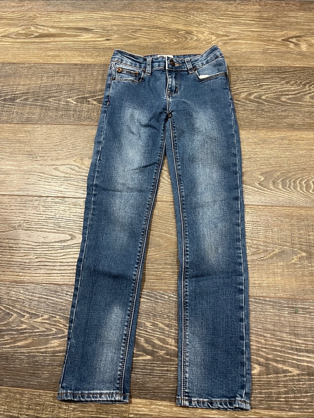 Hudson Jeans Women's Straight Leg in Medium Dark Blue